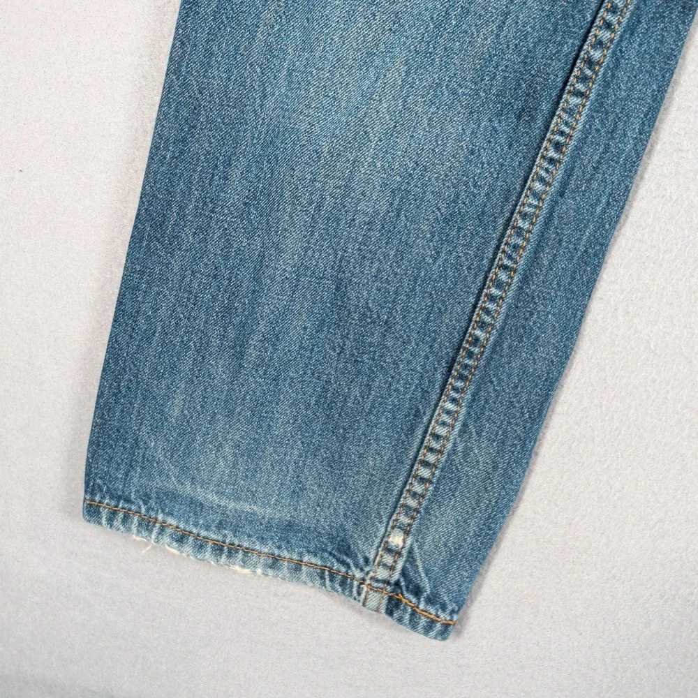 Levi's 514 Jeans Mens 34x32 Blue Straight Fit Denim Workwear Casual Everyday